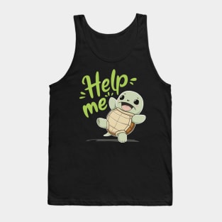 Save The Turtles Funny Turtle Tank Top